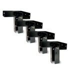 Hme 11-Gauge Powder-Coated Steel Durable Ground Blind Platform Bracket 4 Pack - For Use With 4X4 Wooden Beams (Not Included)
