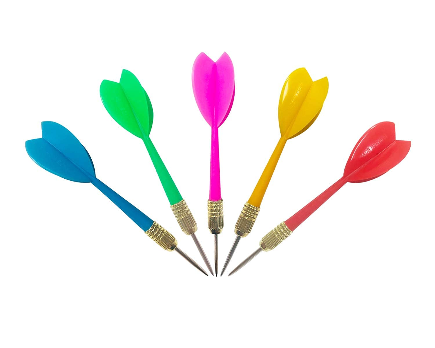 Interbusiness Bbstep Steel Tip Dart Colorful Dart 15Pcs 6G Assorted Color