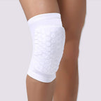 Pisiqi Compression Collision Avoidance Knee Sleeve, 2 Sleeves, White, S