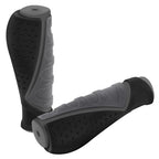 Trelc Antislip Bicycle Handlebars Grips Protector For Bicycle/ Mountain Bike/ Road Bike/ Folding Bike (Black+Grey)