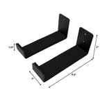 Easygoproducts Wall Short Longboard Storage - Surfboard Display Surf Board Rack-Minimalist Style