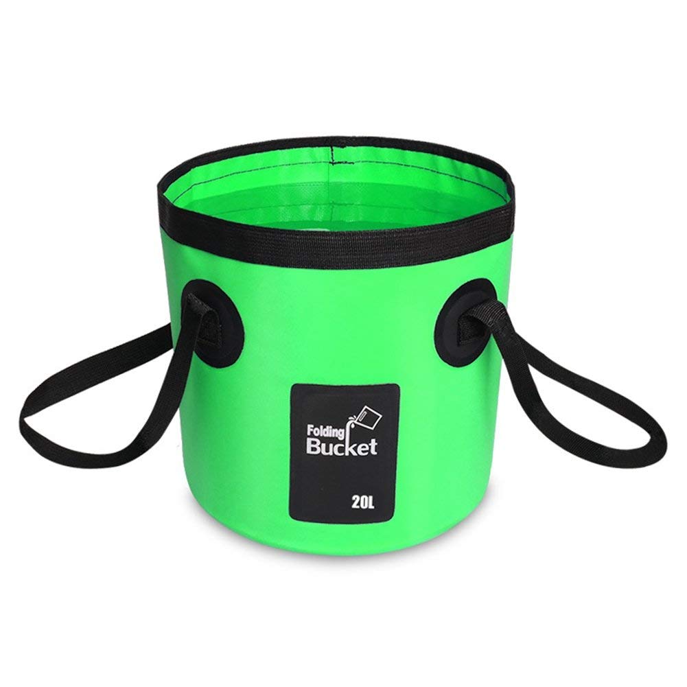 Ainaan Multifunctional Collapsible Portable Travel Outdoor Wash Basin Folding Bucket Water Storage Bag For Camping Hiking Travel