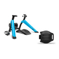 Garmin TacX Boost Trainer Bundle, Indoor Bike Trainer with Magnetic Brake, Speed Sensor Included to Track and Train with Your Fa