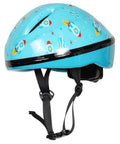 Airavat Mini Rider Kids Cycling & Skating Helmet, Aerodynamic Shape, Size Adjustable with Quick Release Buckle (Cyan, Extra Smal