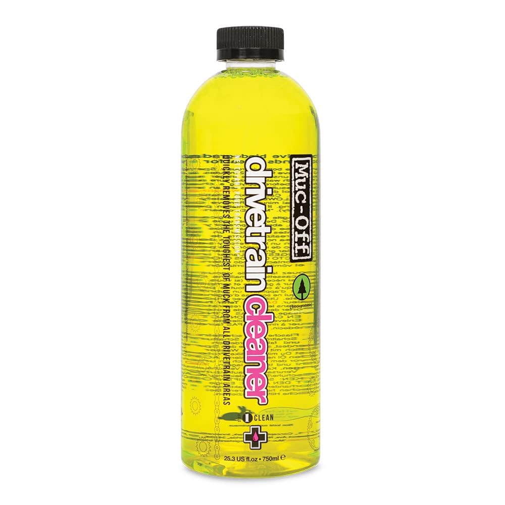 Muc-Off Drivetrain Cleaner, 254 Fl Oz - Effective Bike Chain Cleaner And Bike Chain Degreaser Spray - Bike Cleaner For Mtbgravel