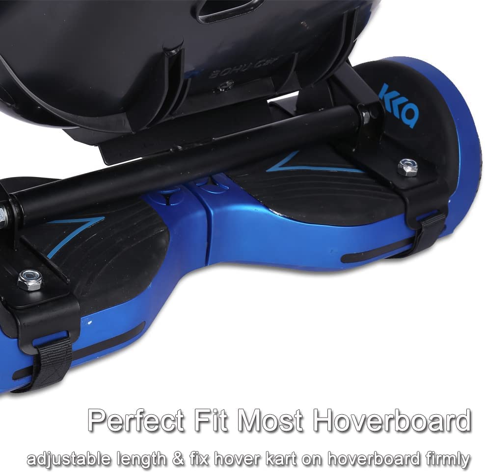 Hoverboard Seat Attachment 4 Straps Fits 6.5   / 8   / 10    Hoverboards, Hover Cart For Kids & Adults Accessory For Self Balanc