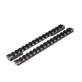 WARNE 7651-20MOA Howa/Vanguard LA Mountain Tech Tactical Rail, Tapered 6-48 Screws, 7075/T6 Aluminum, 20MOA