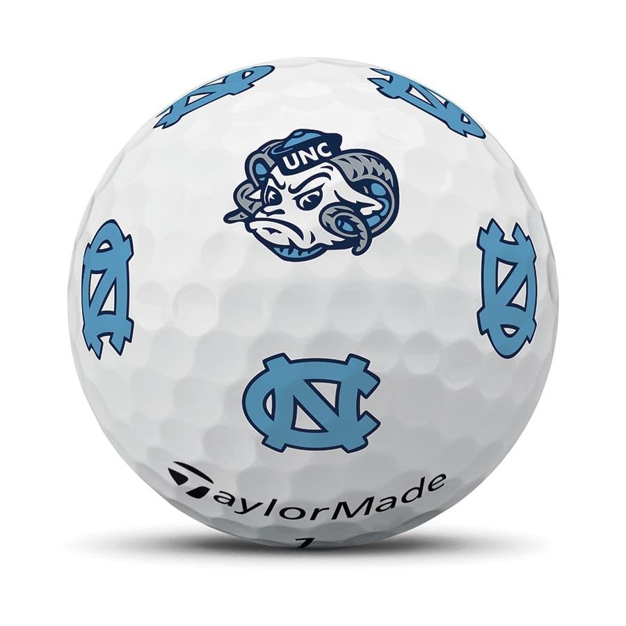 TaylorMade Golf 2024 TP5 PIX North Carolina ONE Dozen Golf Balls