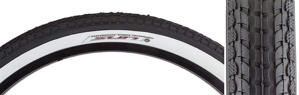 Sunlite Cruiser Sun Tire, 24'' X 2.125'', Black/White