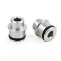 Campagnolo HH12 to QR Hub Adapter, Silver, Front Wheel