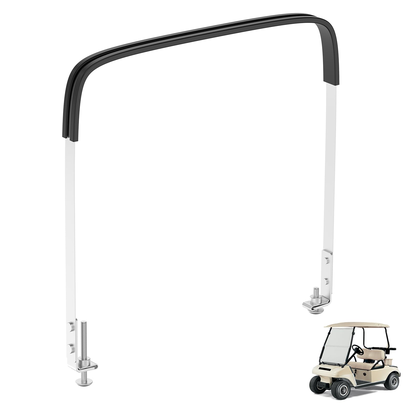 Rear Fuel Strap Kit for Club Car DS & Carryall 1992-2015 Gas Golf Cart , Replace OEM # 1014928