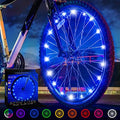 Activ Life Bike Lights, Blue, 1-Tire Pack Led Bicycle Christmas Lights For Wheels With Batteries Included, Best Christmas Stocki