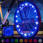 Activ Life Bike Lights, Blue, 1-Tire Pack Led Bicycle Christmas Lights For Wheels With Batteries Included, Best Christmas Stocki