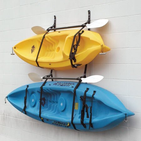 Webbing Boat Hanger Strap - Set of 2, Kayak Wall Hanger, SUP Wall Hanger, Kayak Hanger, Canoe Hanger, Surfboard Hanger, Garage H