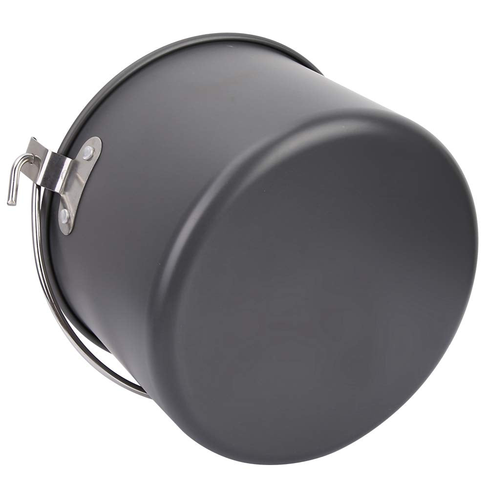 Hanging Pot Cooking Pot, Single Soup Pot, For Camping Hiking