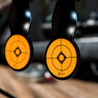 Caldwell Handgun Resetting Target With Portable Design And Shooting Spots For Outdoor, Range, Shooting And Hunting