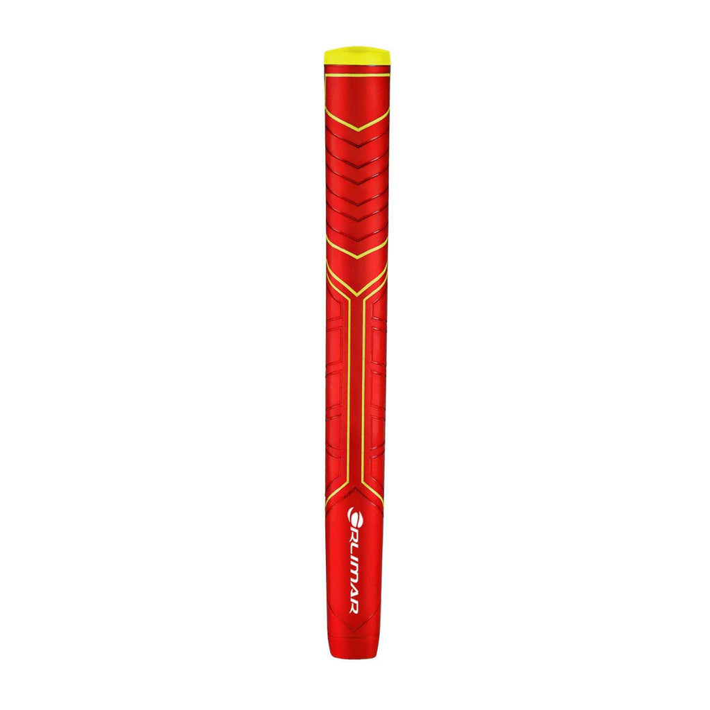 Orlimar Golf F80 Mallet Putter, Mens Right Handed 35'' Red/Black With Oversize Putter Grip