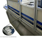 T-H Marine Ds-1R-Dp Pontoon Door Stop - Right Hinge,Gray