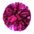 Puzine 2Pack 12'' Cheerleading Pom Poms With New Handle For Team Spirit Sports Dance Cheering Kids Adults(Pink)