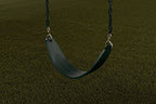 Ultimate Swing Seat With Chains, Green | 250Lb Capacity | 58'' Zinc-Plated Chain W/Vinyl Coating | Fully Assembled, Easy Install