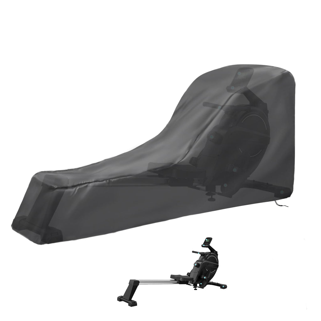 Andacar Rowing Machine Cover, Cover For Concept 2 Rowing Machine Waterproof Rower Cover Dustproof Fitness Equipment Protective C