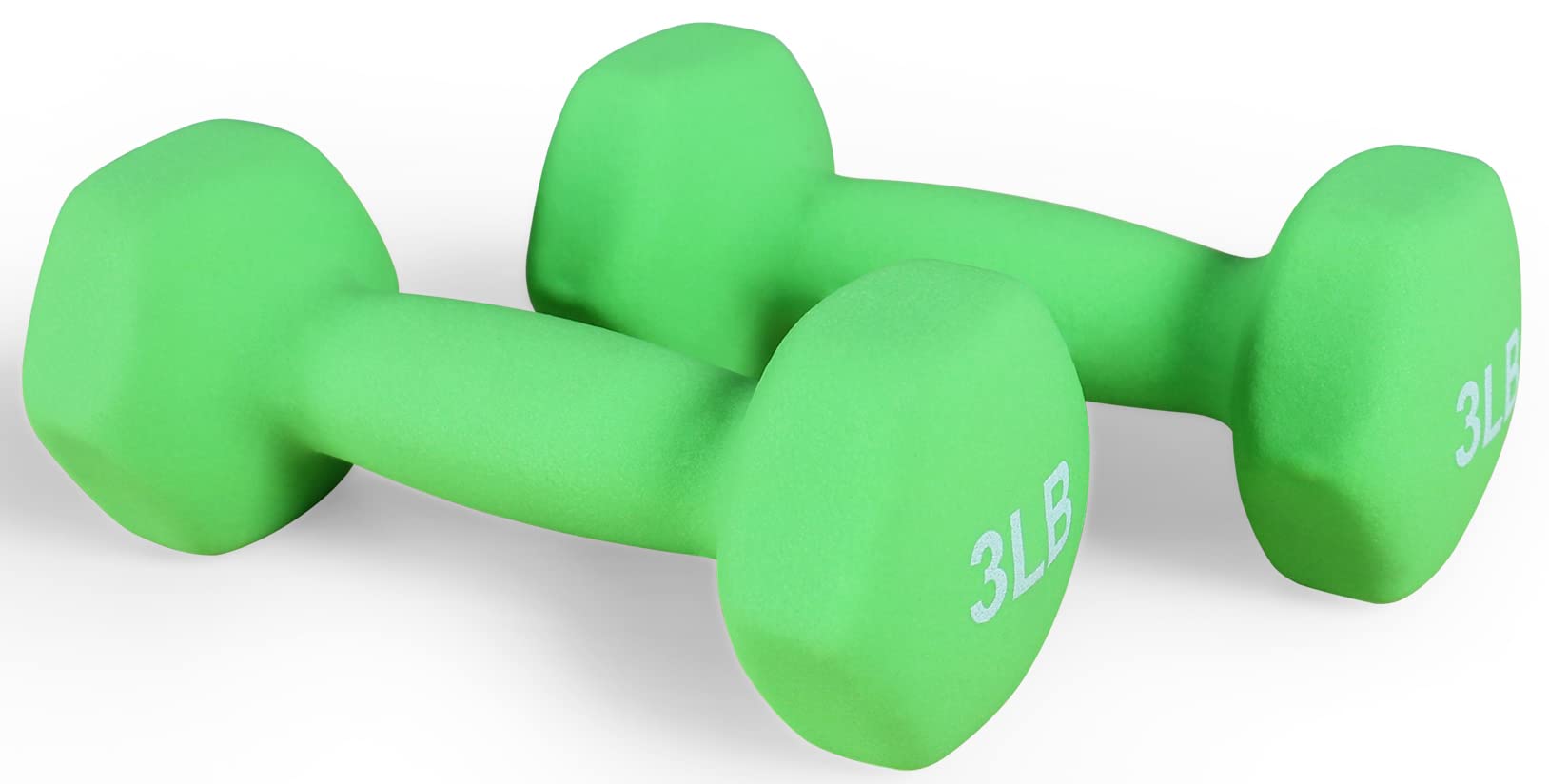 Balancefrom Colored Vinyl Coated Cast Iron Dumbbells, Pair