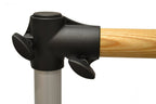 Vita Vibe - Usa Made - Prodigy Series: Traditional Wood Double Bar Freestanding Ballet Barre - (4 Ft - 8 Ft) Multiple Color Choi