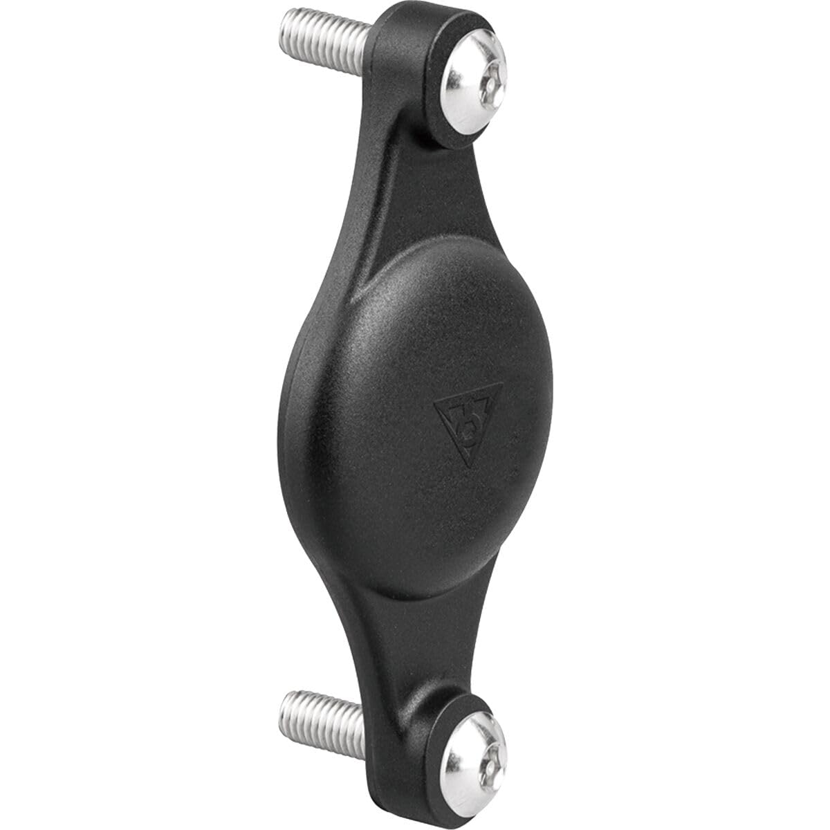 Topeak Cage Mount for AirTag (Black) - Integrated Apple AirTag Holder for Bottle Cage or Standalone Mount, Includes Anti-Theft B