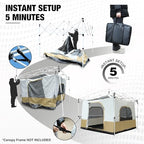 Redcamp Canopy Camping Tent For Pop Up Canopy Tent, Inner Tent With Mesh Window, Converts Straight Leg 10'X10' Or 10'X20' Canopy