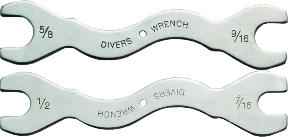 Innovative Scuba Dive Wrench Stainless Steel Set