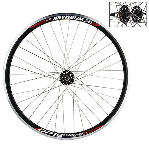 Wheelmaster Weinmann Dp18 Rear Wheel - 700C, 36H, Fixie/Fw, Black Msw