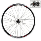 Wheelmaster Weinmann Dp18 Rear Wheel - 700C, 36H, Fixie/Fw, Black Msw