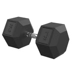 Hex Dumbbell Rubber Encased Dumbbell Strength Training Hex Dumbbell, Hand Weight For Workout & Exercise 95 Lb