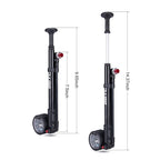 Beto High Pressure Shock Pump - (400 Psi Max) Mtb Bike Shock Pump For Fork & Rear Suspension With No-Loss Schrader Valve