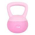 Leikefitness Soft Kettlebells,Sand Filled Weights for Women and Men,Color Coded Anti Slip Soft Kettlebells,Home workout (PINK, 1