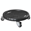 STYLEHEAVEN Quiet Glide Abdominal Roller Board LongLasting Ab Slide Board Portable Ab Roller Slip Proof for Gym Training, Black