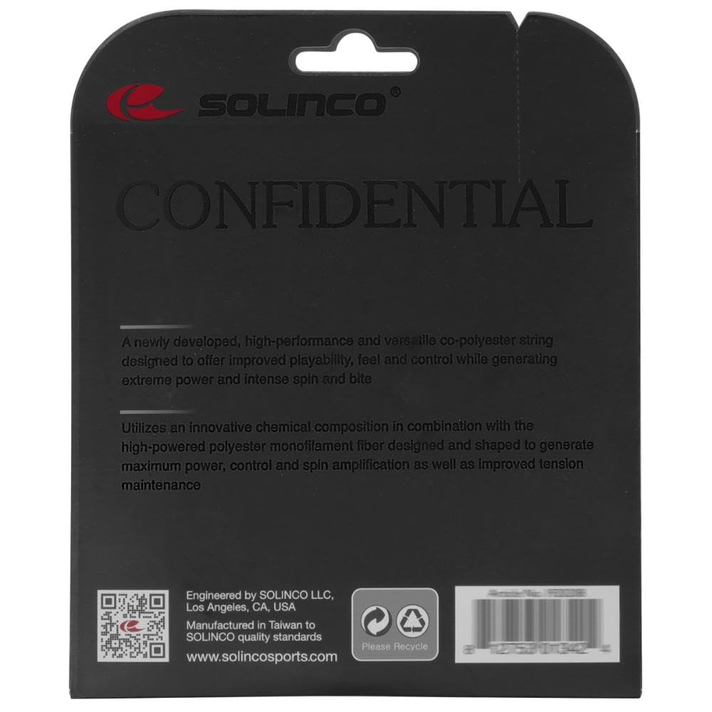 Solinco Confidential (16L-1.25Mm) String Set