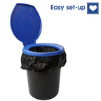 Portable Toilet Seat For 5 Gallon Bucket Emergency Outdoor Camping Snap On Luggable Loo Toilet Cover For Adults And Kids