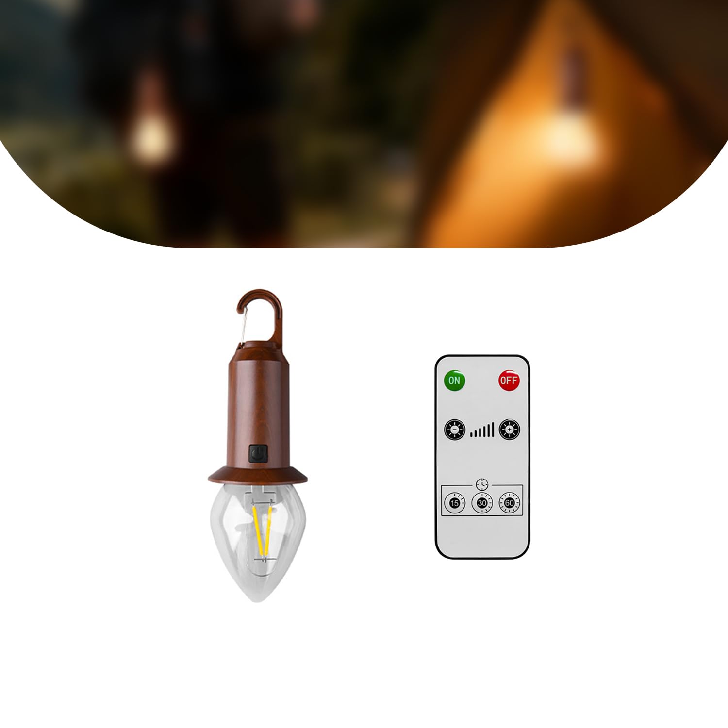 Solar Camping Lights USB Rechargeable Tent Hanging Light Bulb,Portable Outdoor Vintage LED Camping Light,Pendant Emergency Light