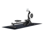 Motiontex Exercise Equipment Mat For Under Stationary Bike, Spin Bike, Fitness Equipment, Home Gym Floor Protection, 24'' X 60''