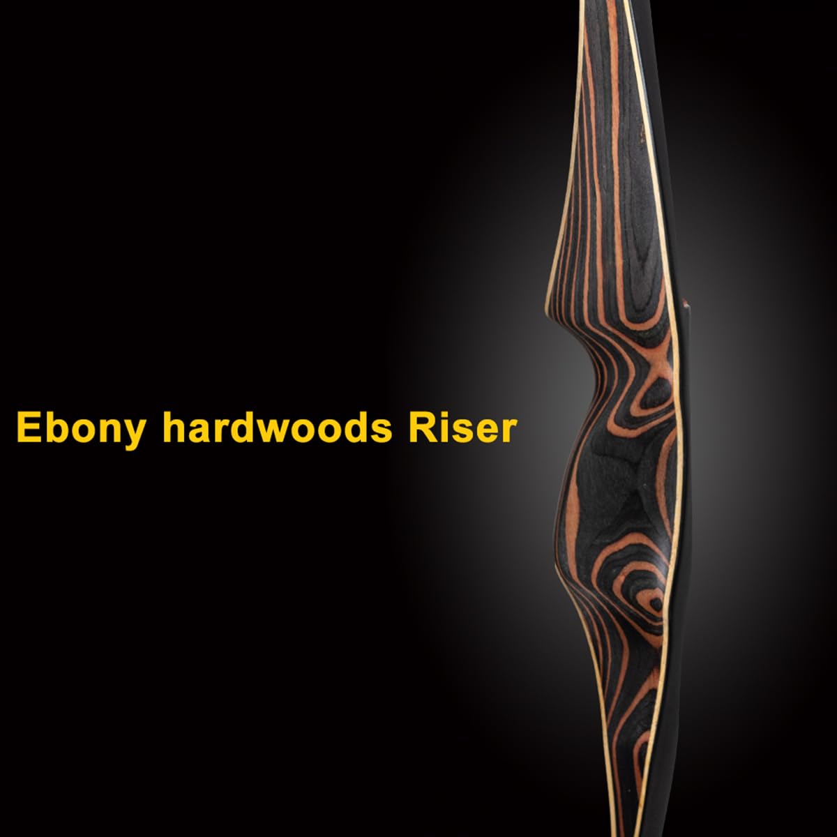 Deerseeker Outdoor Archery 54 Traditional Bow Hunting Longbow With Bamboo Core Limbs Handmade Recurve Bow Rh/Lh For Targeting Pr