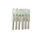 Jiexi Hwyp Automatically Lighted Led Nocks For Inner Diameter 6.3 Mm Compound Bow Arrows Gt Size Pack Of 6 (Green)