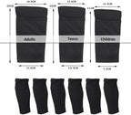 Soccer Shin Guard Sock, Leg Performance Support Football Compression Calf Sleeves With Pocket Can Holding Shin Pads, Comfort Bre
