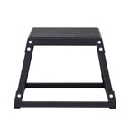 Vevor Plyometric Jump Box, 12 Inch Plyo Box, Steel Plyometric Platform And Jumping Agility Box, Anti-Slip Fitness Exercise Step