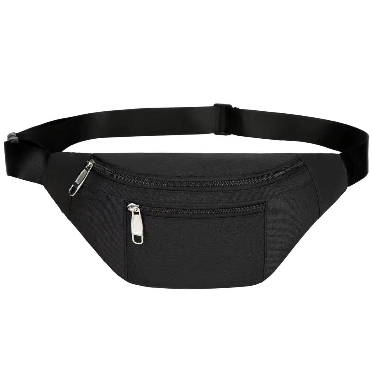 Waist Pack Bag For Men&Women - Fanny Pack For Workout Traveling Running.((004) Black)