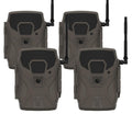 Wildgame Innovations WGI Insite-V 4-Pack Cellular Trail Camera 32 MP, 80ft Detection