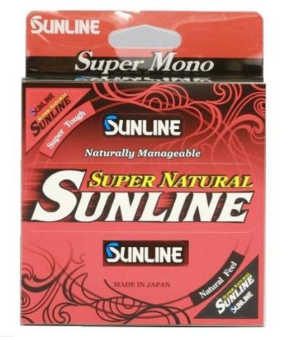 Sunline Super Natural Monofilament Fishing Line (Natural Clear, 8-Pounds/660-Yards)