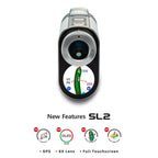 Voice Caddie Sl2 Laser Rangefinder With Green Undulation And Course Layout