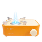 Gas One Butane Fuel Camp Stove - Crate Series - Mini Stove For Camping, Hiking - Portable Gas Stove With Spiral Flame - Even Hea