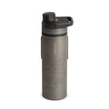 GRAYL UltraPress Titanium 16.9 oz Water Purifier & Filter Bottle for Hiking, Backpacking, Survival, Bushcraft, Travel (Covert Bl